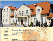 Tablet Screenshot of bursztynowepiaski.pl